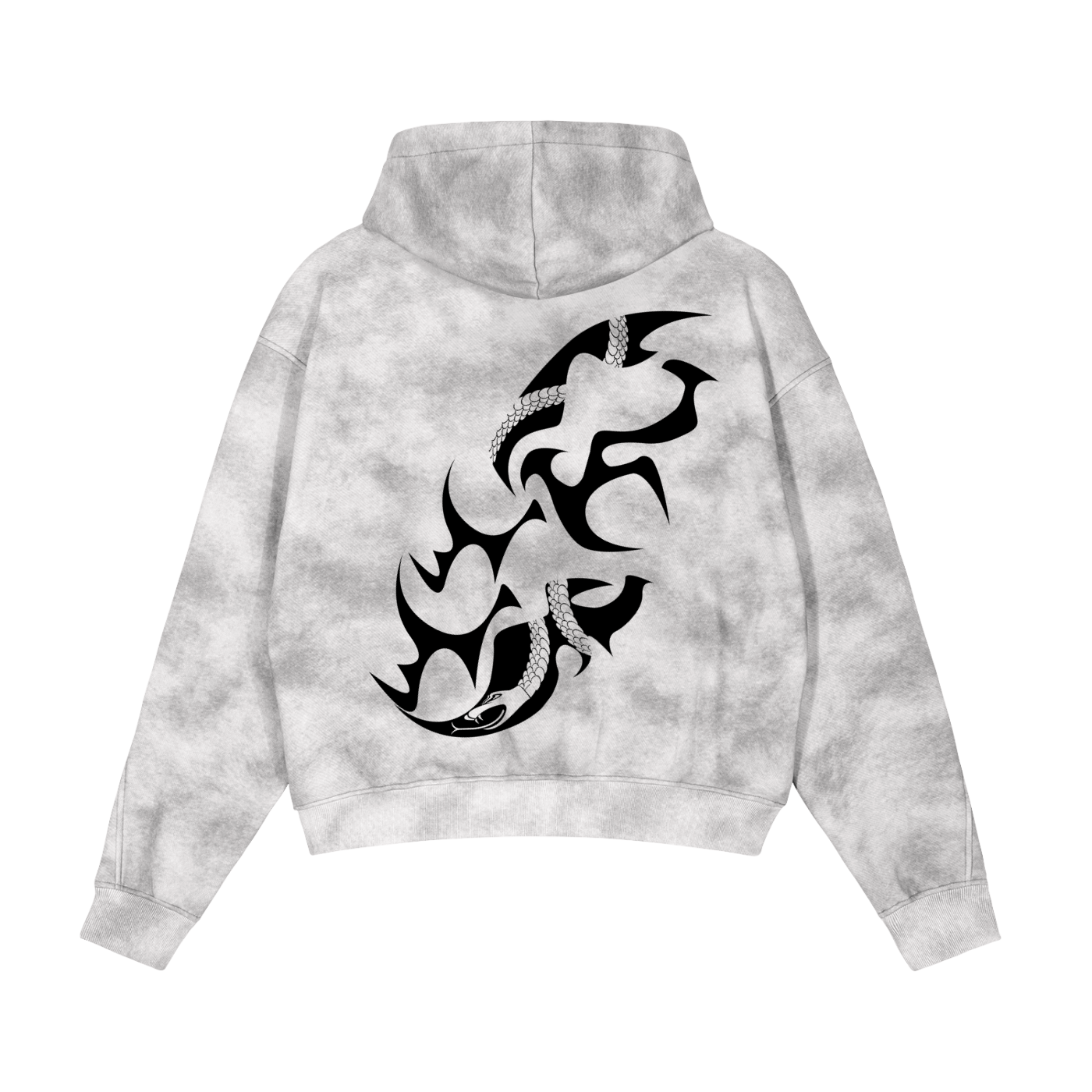 YEAR OF THE SNAKE - Zip-up Fleece Hoodie