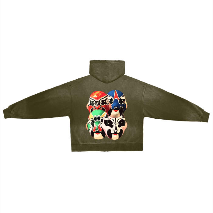 MASKED - Zip-Up Hoodie